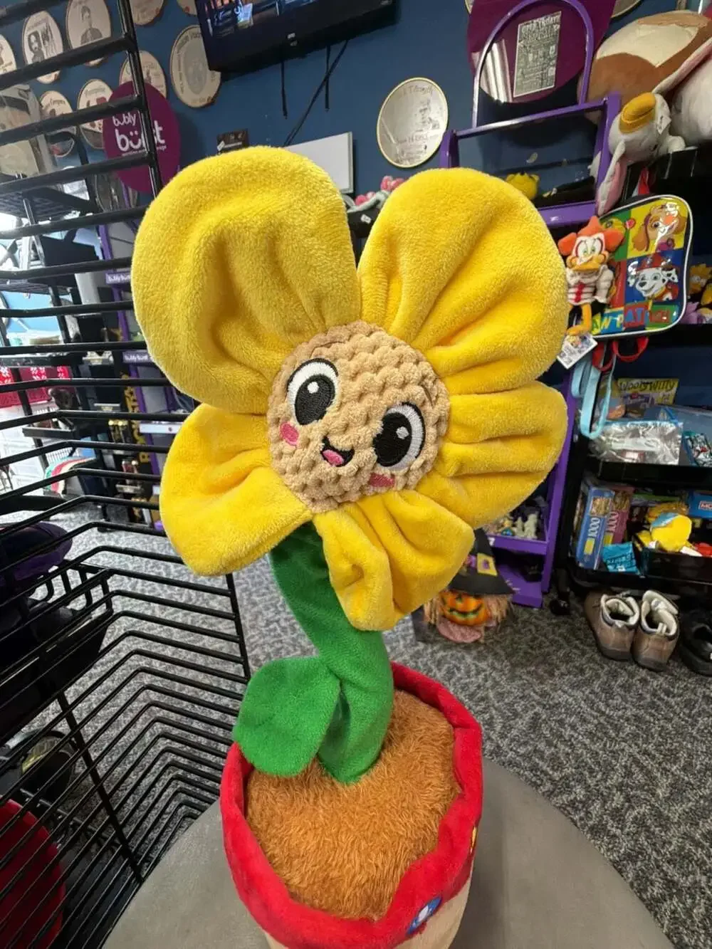 Spark Create Imagine Bilingual Talking and Dancing Plush Sunflower